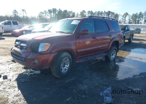2006 Toyota Sequoia Limited V8 from USA, damaged, VIN 5TDBT48AX6S260836